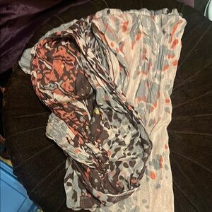 Multicolor Abstract Scarf